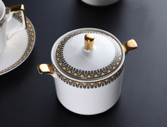 Nordic Classic Luxury Ceramic Coffee Cup Tea Cup And Saucer 11 Pcs Afternoon Tea Gift Set