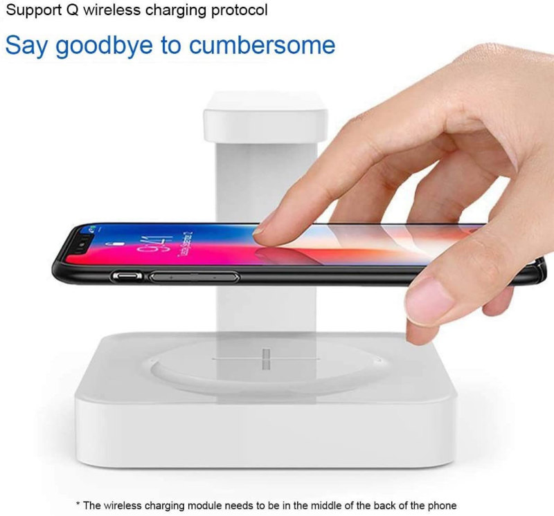 uv lamp charger sterilizer wireless charging mobile phone sterilization UV disinfection ozone sterilization disinfection lamp