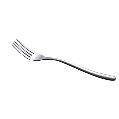 Stainless steel fork cutlery set with long handle for western food