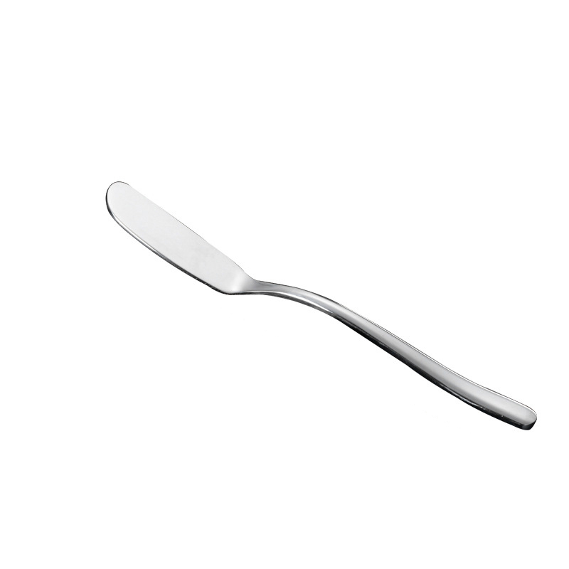 Butter knife Butter cake jam cream knife 201 stainless steel silver