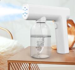 Air sterilizer new design portable rechargeable sanitary spray gun, alcohol disinfection spray gun disinfectant-fogging-machine