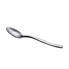 Mirror polished silver stainless steel cutlery tableware dinner spoon flatware tea spoon