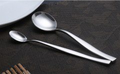 201 stainless steel long handle stir ice spoon coffee spoon
