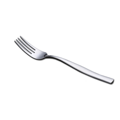 Simple silver mirror polished stainless steel French hotel western food dinnerware sets tableware dinner fork