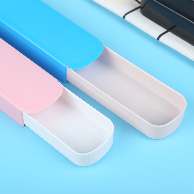 Wheat straw wheat element portable box environmental protection tableware box gift travel pull out box