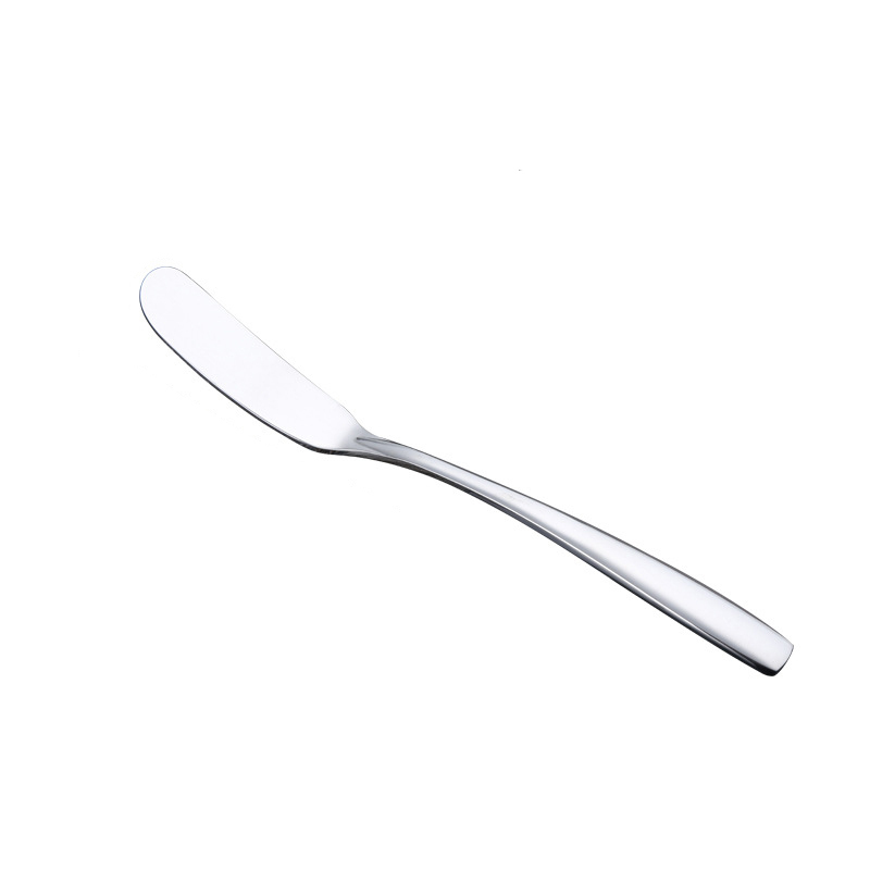 Stainless steel high-end thickened western tableware cutleries silver butter knife