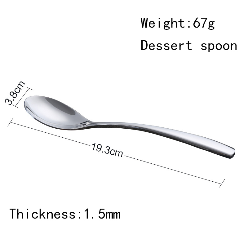 2021 Manufacturers Fashion Design Stainless Steel Cutlery Spoon Popular for Party Wedding