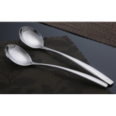 Hot selling high quality sustainable reusable cutlery tableware flatware dessert spoon