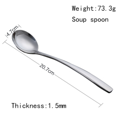 Banquet gift unique cheap bulk items metal type stainless steel silver ware wholesale coffee soup spoon