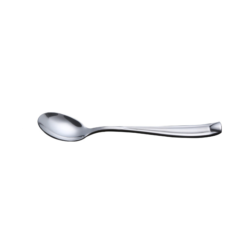Stainless steel hotel restaurant home use silverware set stainless steel flatware set small coffee sugar spoon