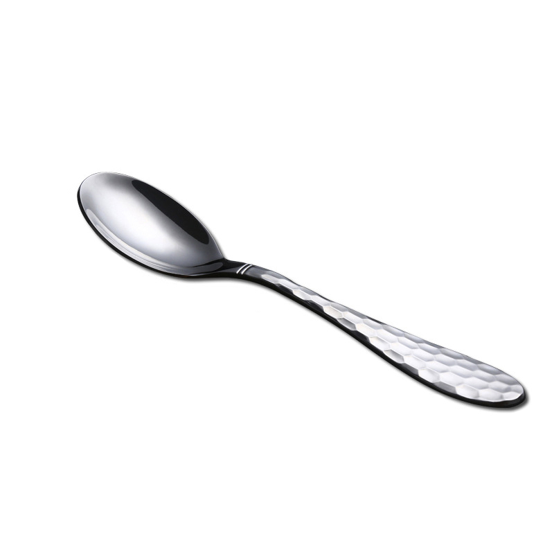 China 304 stainless steel tableware cutlery set stainless home hotel tableware cutleries western food spoon