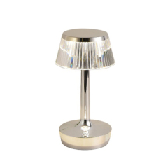 Luxury Acrylic Table Lamp Modern Hotel Decoration Bedroom LED Bedside Crystal Light USB Night Lamp