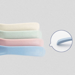 Wholesale wheat straw soup spoon household children stirring seasoning spoon gift dinner souvenir spoon