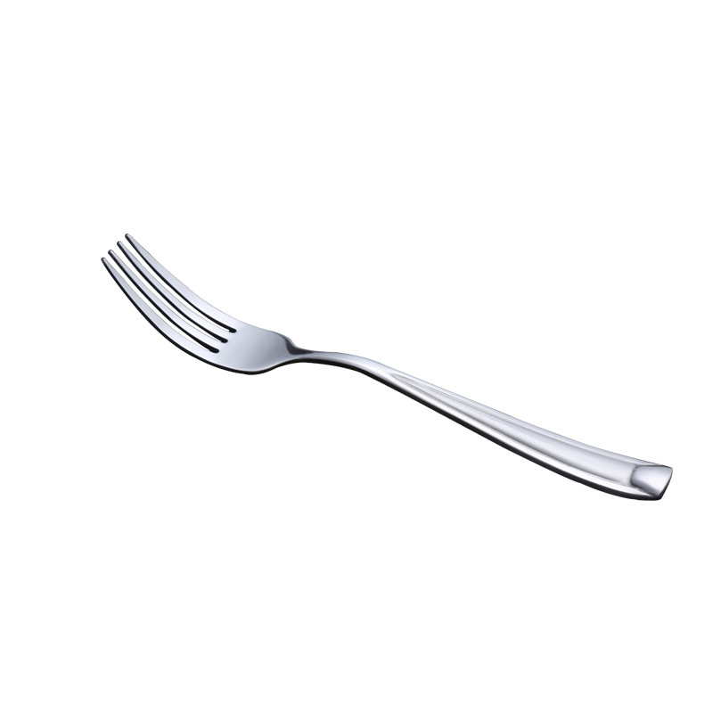Modern Luxury Mirror Polishing Royal Wedding Stainless Steel Cutlery Tableware Set Dinner Fork