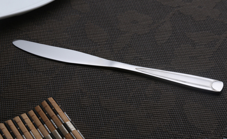 High quality stainless steel steak knife dinner knife tableware set