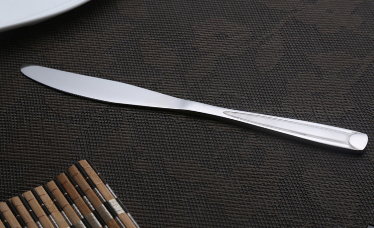 High quality stainless steel steak knife dinner knife tableware set