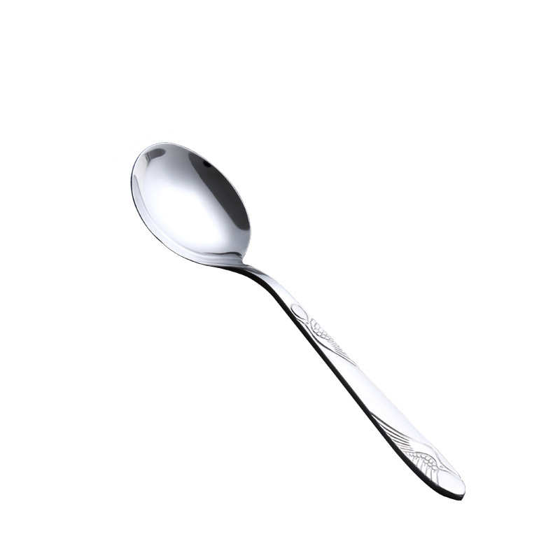 New ideas design cutlery set stainless steel dinnerware flatware set spoon for hotel