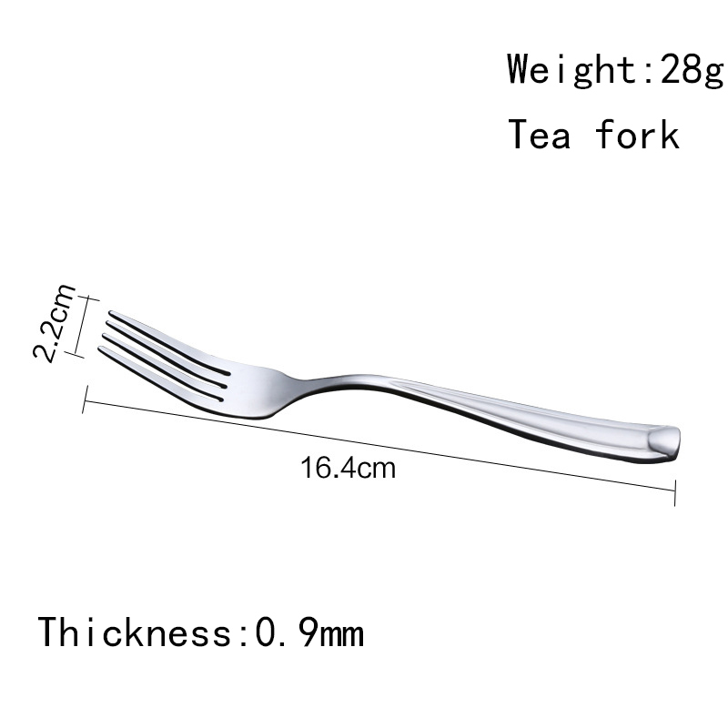 Modern Style Home Use Stainless Steel Cutlery Set Dinner Tea Small Forks