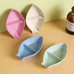 Dishes & Plates Wheat Straw Seasoning Dish Dining Table Dipping Small Kitchen Tableware Snack Plate Dish Tableware
