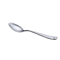 Chinese Supplier Metal Stainless Steel Wedding Luxury Reusable Cutlery Dessert Spoon Set