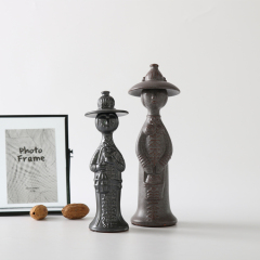 Unique Modern Ceramic Decorations Nordic Figurines Art Ornament Gift Home Hotel Wedding Decor Accessories