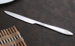 Mirror Polished Stainless steel dinner steak dessert knife set