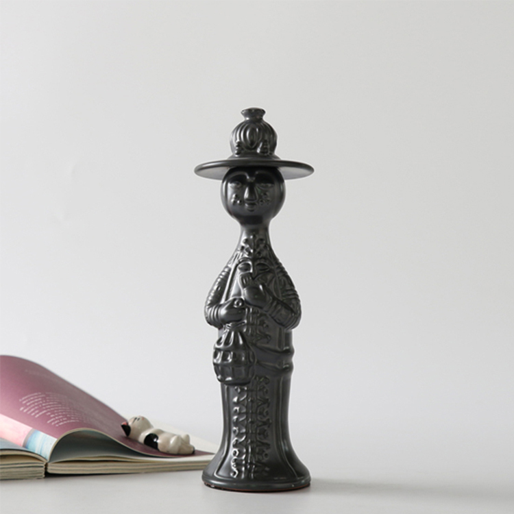 Unique Modern Ceramic Decorations Nordic Figurines Art Ornament Gift Home Hotel Wedding Decor Accessories