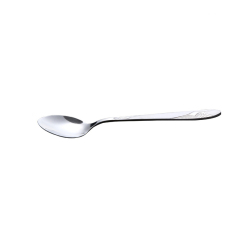 Reusable mirror polish silver spoon stainless steel dessert tea spoons scoops