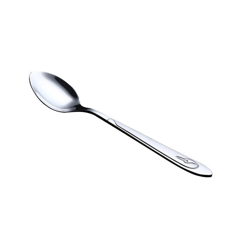 Household stainless steel silverware afternoon tea spoon in cutlery set