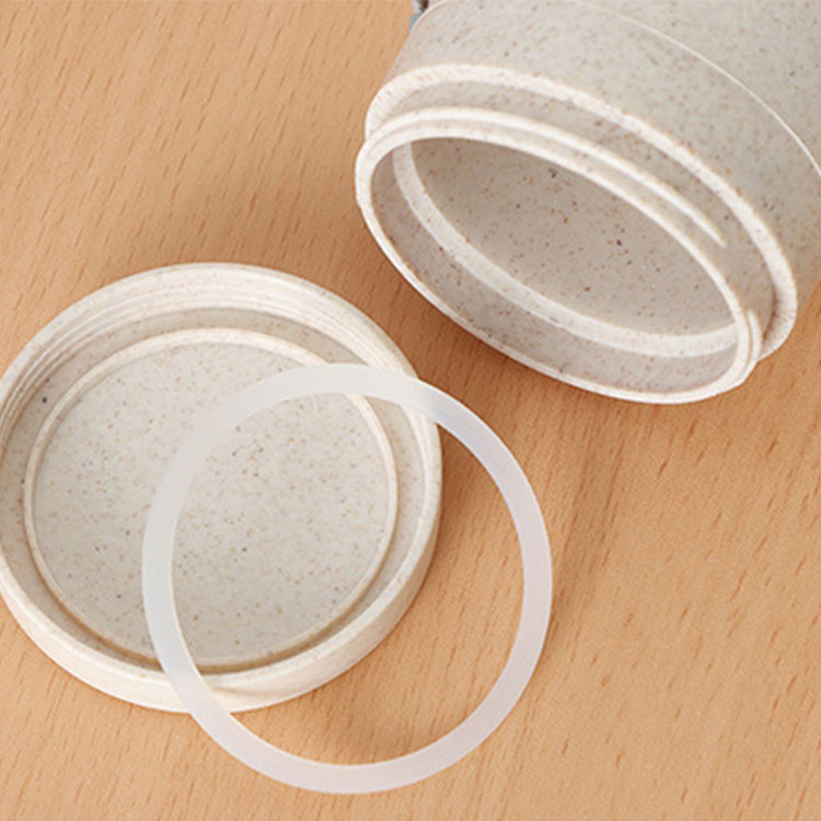 Environmentally friendly degradable wheat straw plastic children's water bottle water cup easy to carry in school