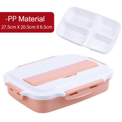 Insulation lunch box children students large capacity microwave plastic lunch box children lunch box kids