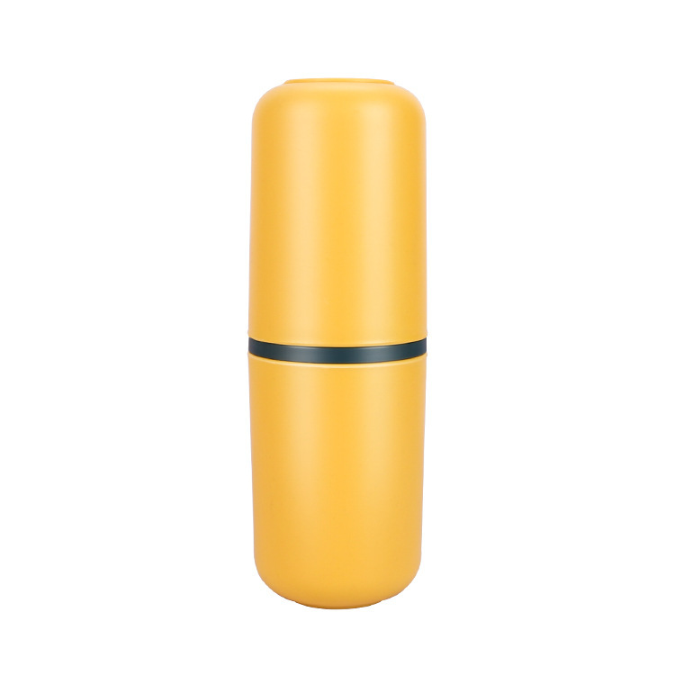 Wheat stalk multifunctional wash cup travel toothpaste mouthwash cup set portable travel plastics storage box