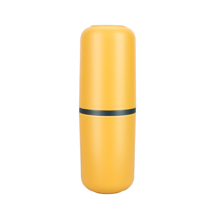Wheat stalk multifunctional wash cup travel toothpaste mouthwash cup set portable travel plastics storage box