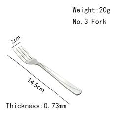 Weeding Silver Flatware Set Custom Fork Stainless Steel Modern Silverware Cutlery Set