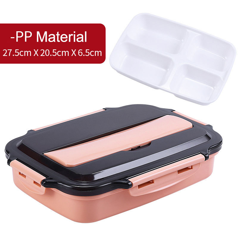 Insulation lunch box children students large capacity microwave plastic lunch box children lunch box kids