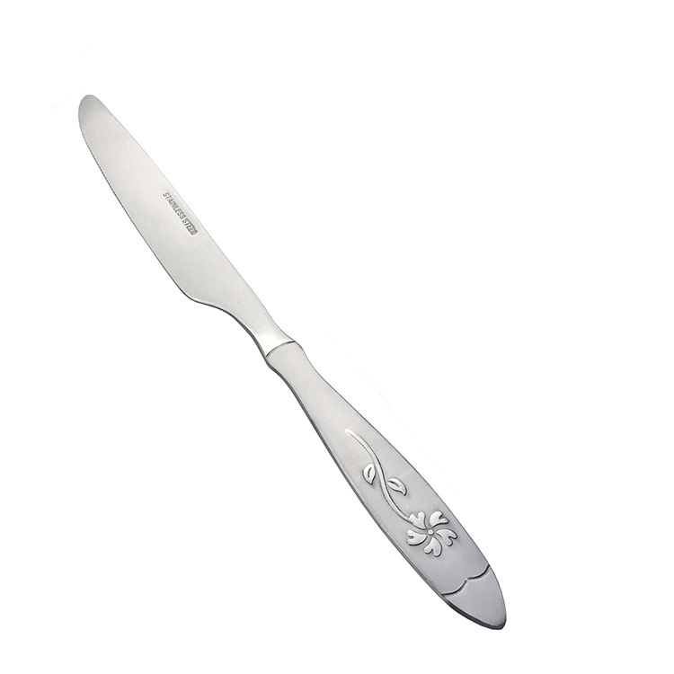 Mirror Polished Elegant Flatware Stainless Steel Cutlery Dinnerware Portable Steak Knife