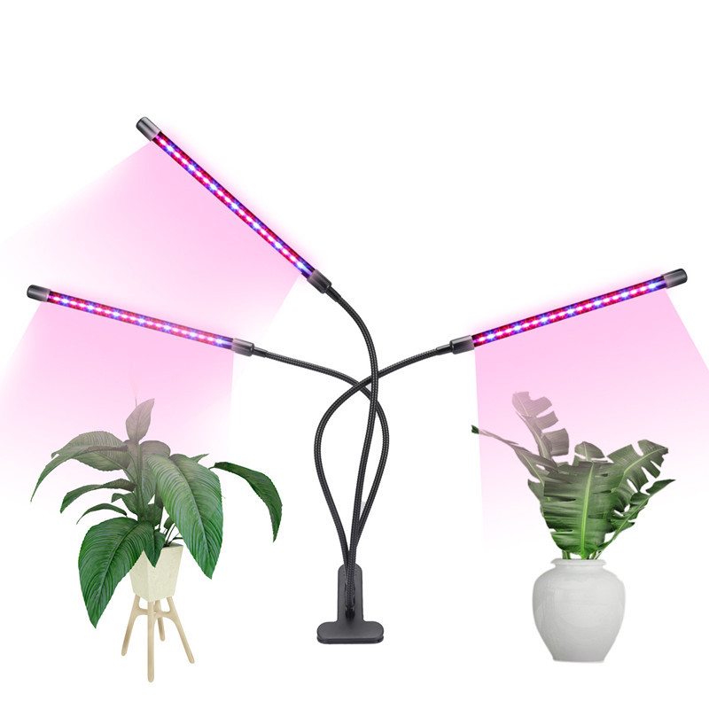 Light Plant Growth 3 Head LED Plant Light Plant Growth Led Tube Light With USB Port
