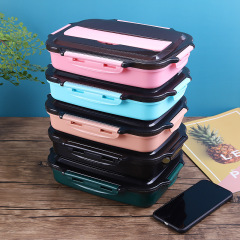 Insulation lunch box children students large capacity microwave plastic lunch box children lunch box kids