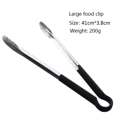 Multifunctional stainless steel barbecue food clip tongs bread tongs kitchen baking use of bread tongs cooking utensils