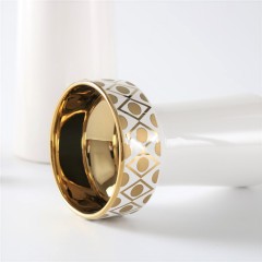 White Ceramic Vase Luxury Geometric Patterns Flower Vase Nordic Indoor Hotel Wedding Decoration