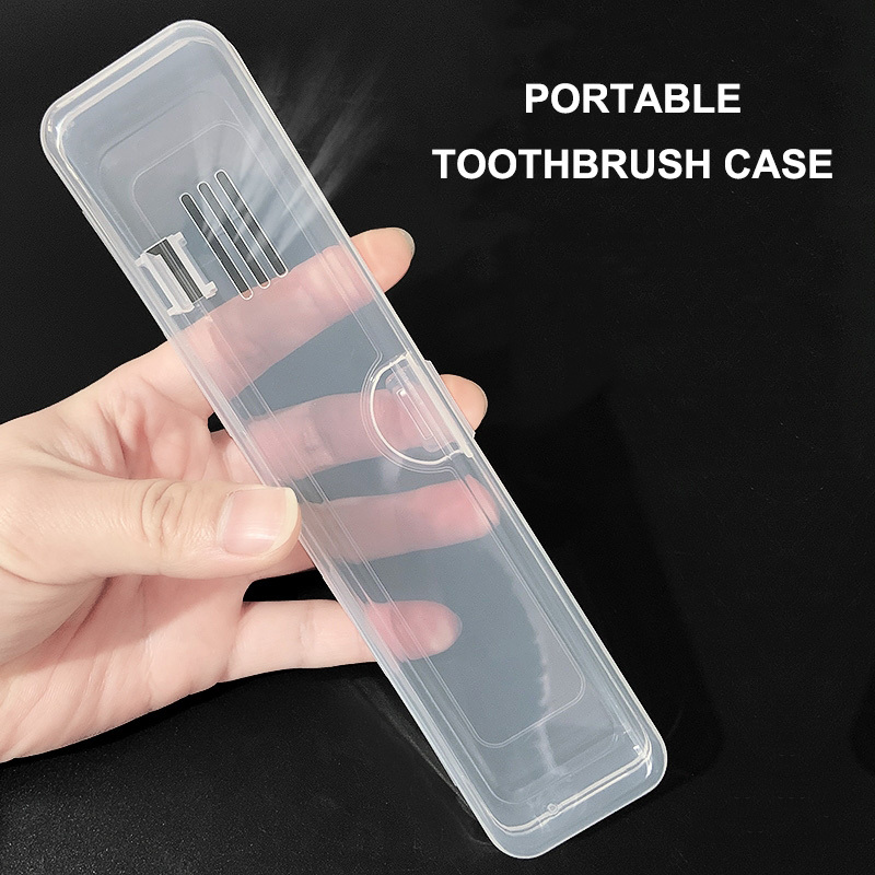 Toothbrush box portable business travel small breathable storage dental set box mini outing dental set travel