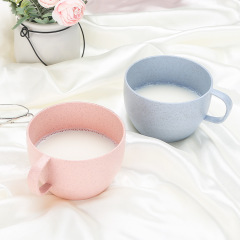 Wheat straw pp cup coffee milk cup,home breakfast cup ,tea cup afternoon tea mug new style cup set