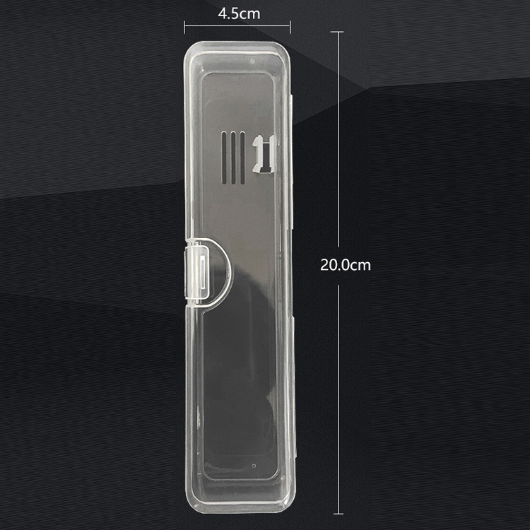 Toothbrush box portable business travel small breathable storage dental set box mini outing dental set travel