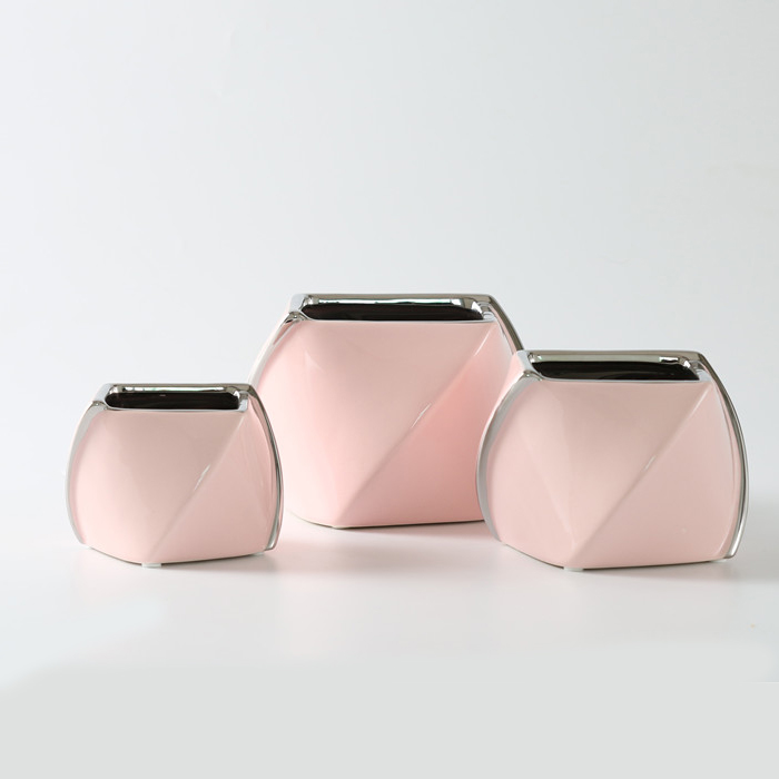 New Arrival Irregular Flower Pots INS Pink Succulent Flower Pots Supplier