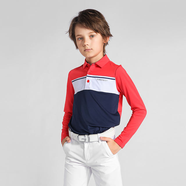 Golf Mens Long Sleeve Polo