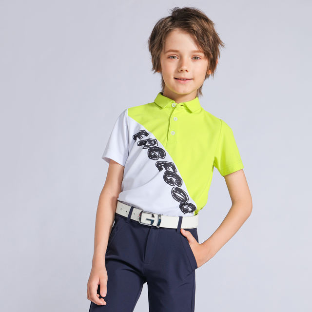 PRINTED CHARACTER TEEN POLO