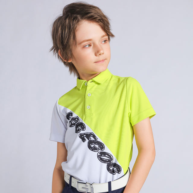 PRINTED CHARACTER TEEN POLO