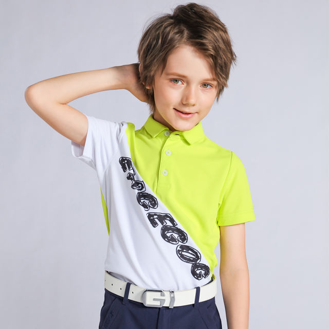 PRINTED CHARACTER TEEN POLO