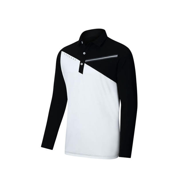 Golf Mens Long Sleeve Polo