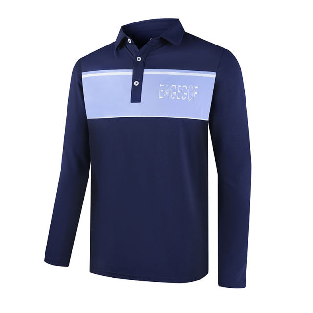 Golf Mens Long Sleeve Polo